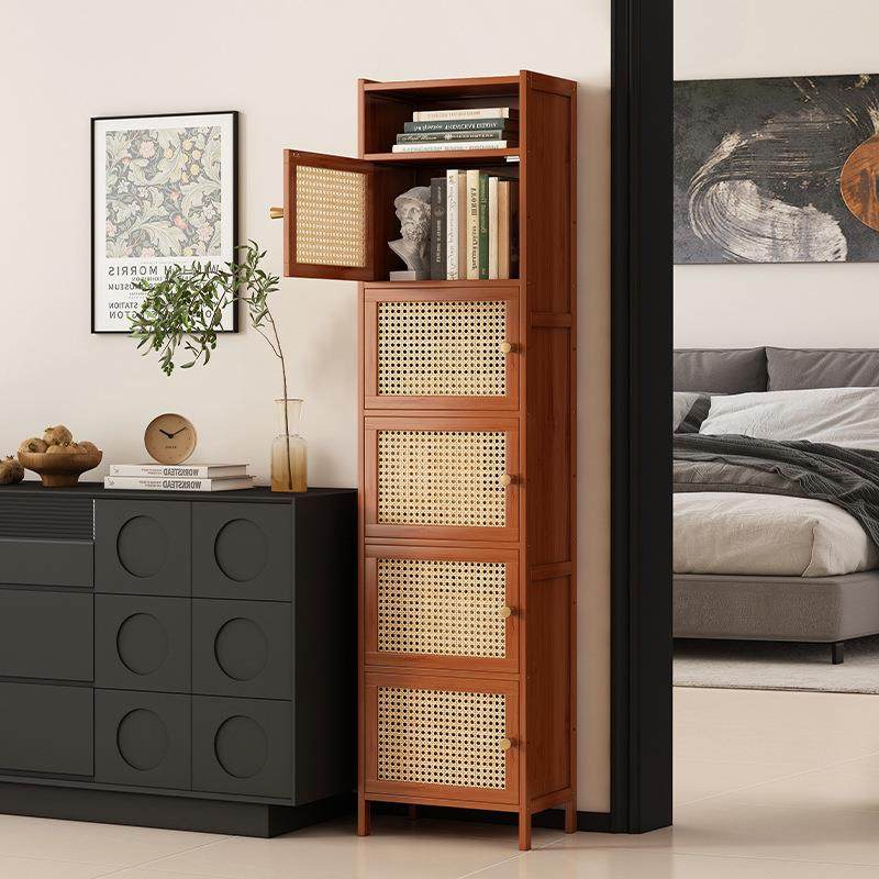 夹缝书架置物架落地实木书柜极窄储物柜靠墙客厅多层防尘收纳柜子,模玩/动漫/周边/娃圈三坑/桌游,模型制作工具/辅料耗材,淘宝优惠券,粉丝福利购,淘宝优惠卷