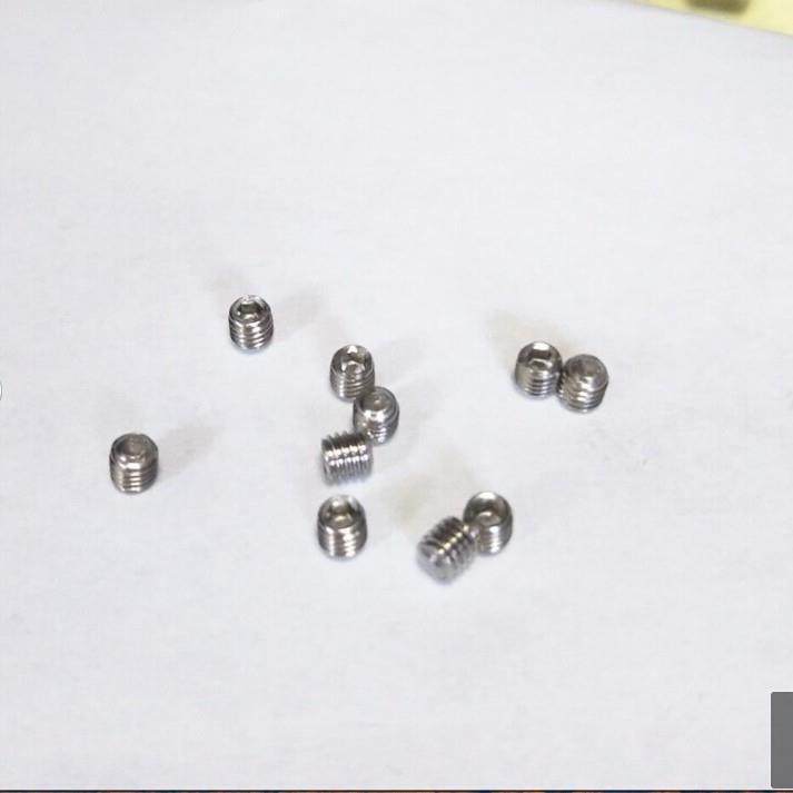 SUS304 不锈钢内六角平/凹端M1.6紧定机米螺丝止付螺钉现货,模玩/动漫/周边/娃圈三坑/桌游,模型制作工具/辅料耗材,淘宝优惠券,粉丝福利购,淘宝优惠卷