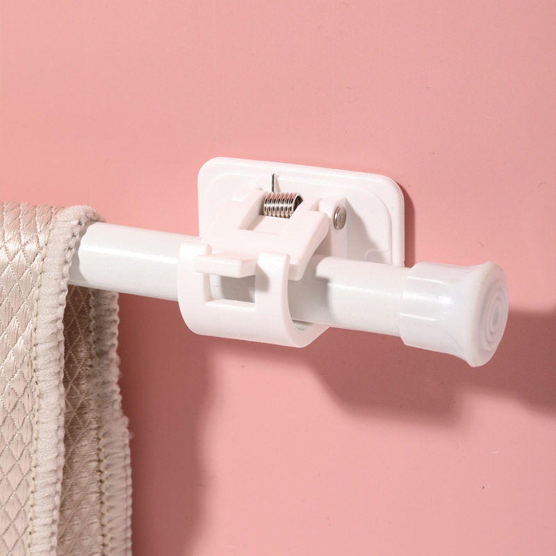 免打孔挂杆固定夹多用途圆形挂环多用无痕挂钩喷液瓶浴帘圆孔挂钩,收纳整理,挂钩/粘钩,淘宝优惠券,粉丝福利购,淘宝优惠卷