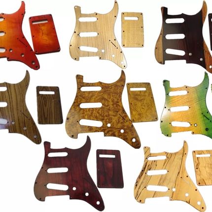 畅想 固体木质护板单单单电吉他护板 SSS电吉他护板前盖板+后盖板