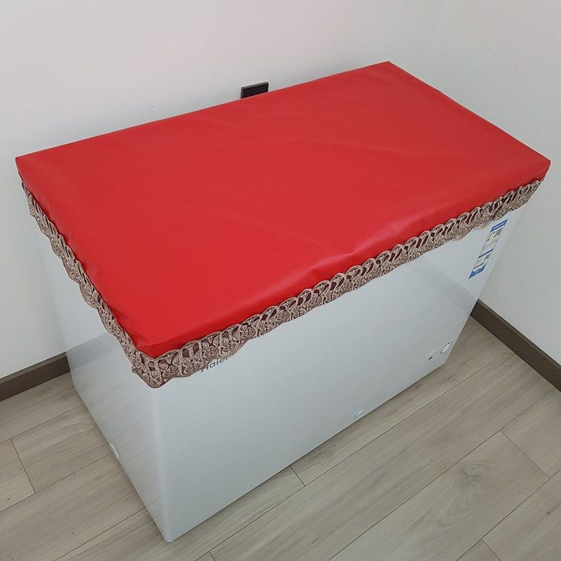 防尘罩冰柜上面的盖布冰柜顶盖布翻盖式冷柜茶几餐桌防水桌布免洗