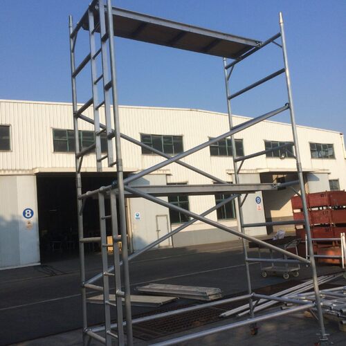 manufacturer factory 证书铝合金脚手架梯Alibaba Amazon eBay脚