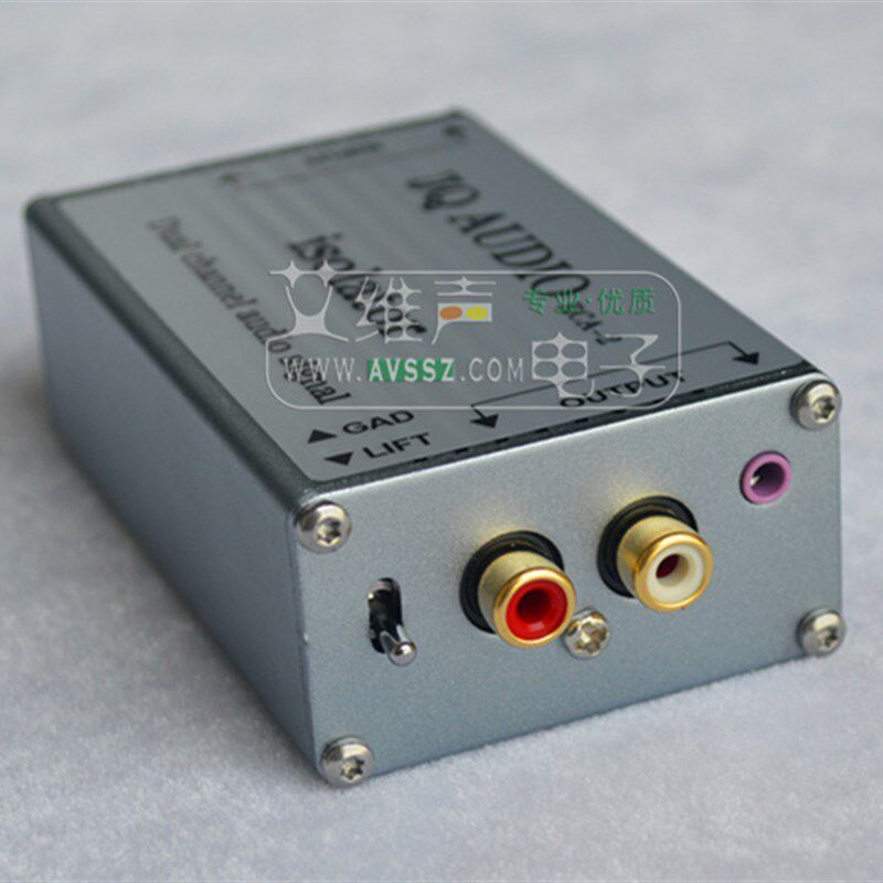 演记笔干本音频隔离器RCA-2莲花电脑噪声电流声出扰变压器3.5舞台