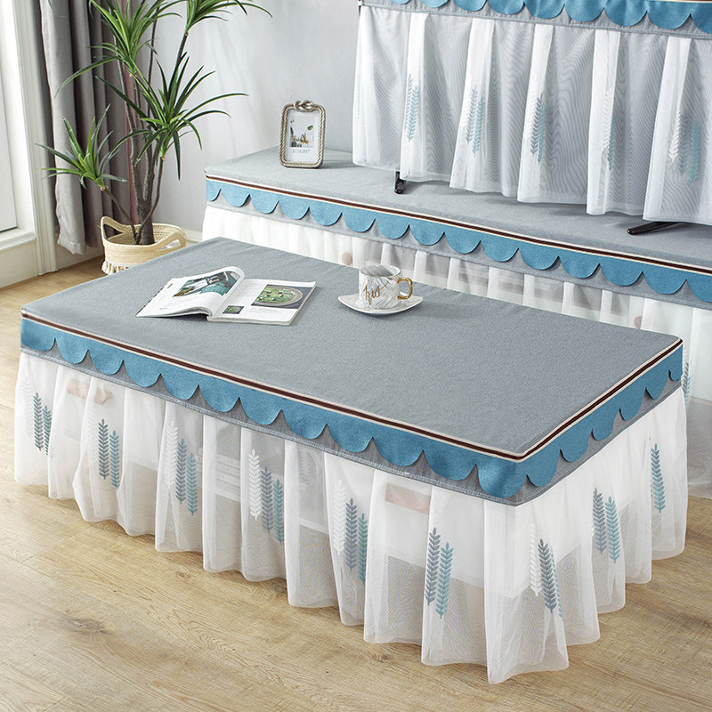 全包蕾丝茶几桌布长方形客厅家用布艺餐桌布电视柜盖巾茶几布套罩,居家布艺,桌布,淘宝优惠券,粉丝福利购,淘宝优惠卷