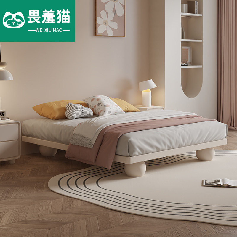 儿童床无床头实木床儿童床男孩卧室小户型1米5女孩床无靠背床架,住宅家具,儿童床/儿童抽拉床,淘宝优惠券,粉丝福利购,淘宝优惠卷