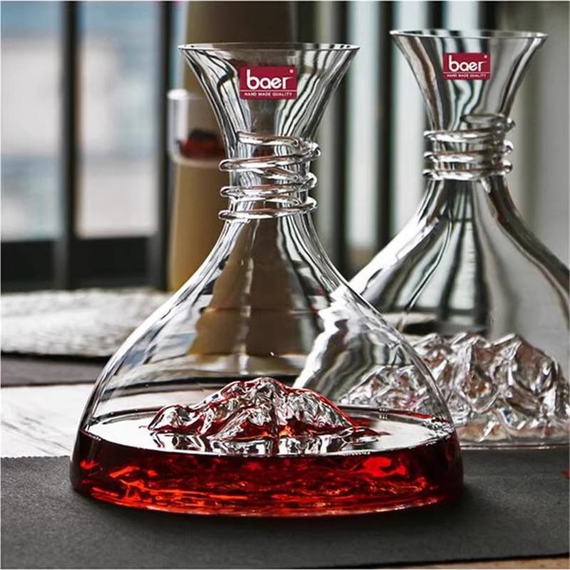 欧式醒酒器玻璃分酒器无铅水晶玻璃醒酒器创意高端醒酒器