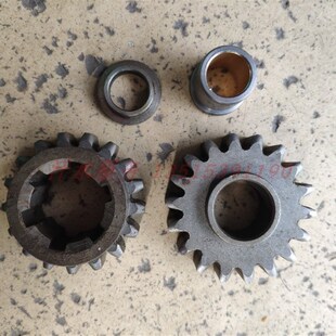 五征农用三轮车配件四档变速箱17齿内6键倒档齿18牙齿铜套齿轮轴