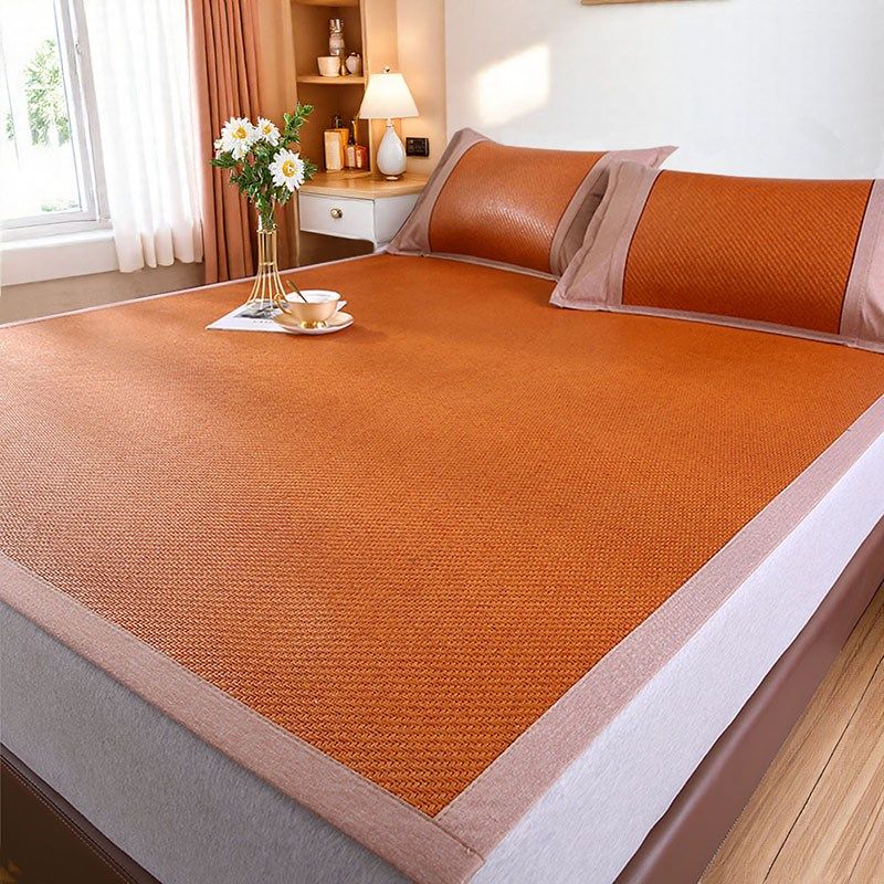 凉席夏季2025新款竹席藤席草席家用折叠高端加厚单人学生宿舍席子,床上用品,凉席/草席/麻席,淘宝优惠券,粉丝福利购,淘宝优惠卷