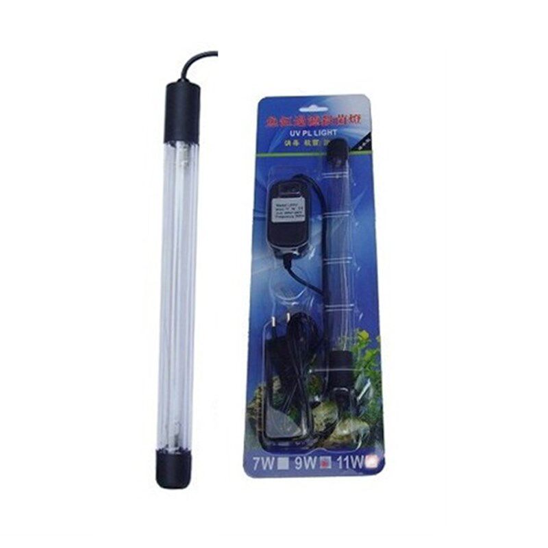水族箱杀菌灯德根DGB 鱼缸过滤UV杀菌灯消毒杀菌除藻 11W潜水型