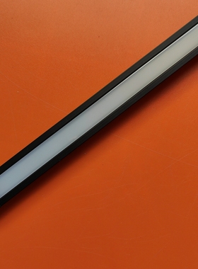 1208mmLED线条灯带线性灯条铝合金带边开槽暗装衣柜酒柜橱柜黑色