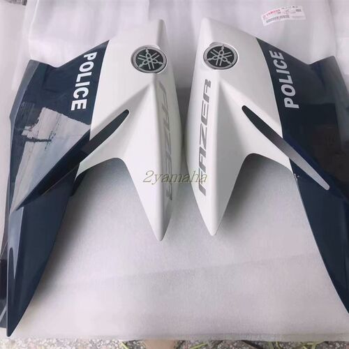 飞致250油箱护板YS250油箱装饰护板装饰边盖导流罩白色车用