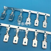 接线端子冷压端子5千只 连绕横连插片 250插片 6.3双层公插片