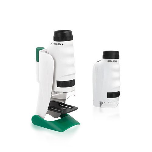 科学罐头达尔文式微型显微镜儿童中学生专业生物实验教具