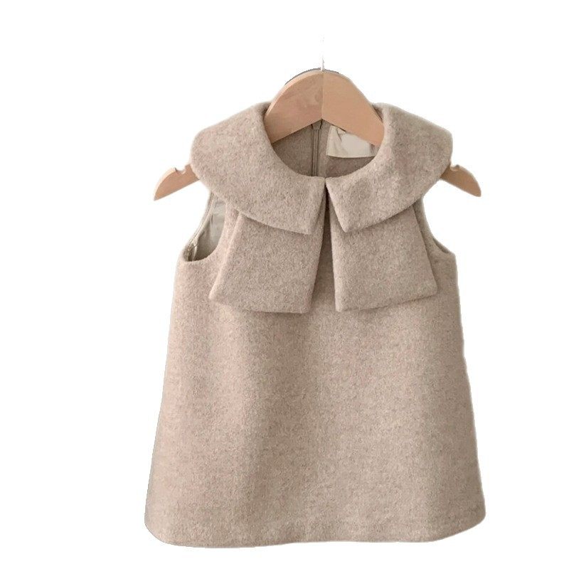 2025新款圣诞新年服女童连衣裙冬季女宝宝背心裙甜美毛呢小香,童装/婴儿装/亲子装,连衣裙,淘宝优惠券,粉丝福利购,淘宝优惠卷