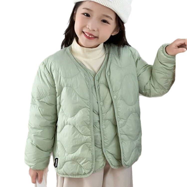 2026新款秋冬儿童羽绒马甲男童女童90白鸭绒背心外穿内搭马