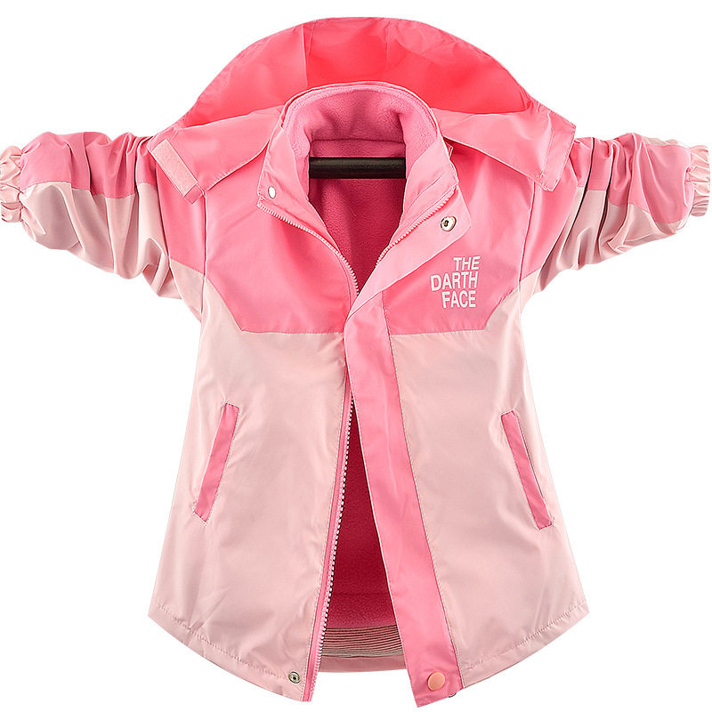 2025新款女童冲锋衣外套加厚绒儿童春中大童秋冬童装三合一可,童装/婴儿装/亲子装,儿童冲锋衣,淘宝优惠券,粉丝福利购,淘宝优惠卷