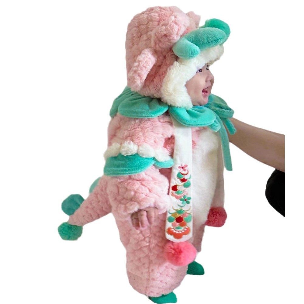 2025新款冬季汉服女童周岁礼服婴儿连体衣新生儿包屁衣男宝宝,童装/婴儿装/亲子装,旗袍,淘宝优惠券,粉丝福利购,淘宝优惠卷