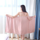 全棉抹胸浴裙加大裹胸洗澡大毛巾带扣沙滩旅游浴巾双面料女士浴衣