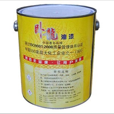 卧龙油漆 卧龙醇酸防锈漆 醇酸调和漆 磁漆 钢结构专用漆 15L