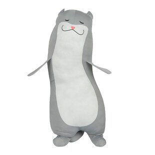 冰丝凉感可爱企鹅抱枕女生睡觉玩偶夹腿大号长条枕抱睡公仔娃娃