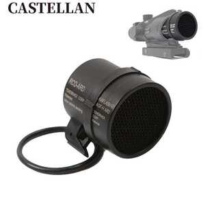 蜂窝保护盖ACOG瞄准镜保护罩防尘罩 killflash网罩防护盖目镜盖