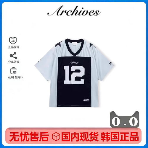 2000archives美式复古球衣女夏