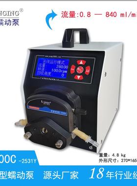 BF300C分配型蠕动泵恒流泵计量泵灌装泵实验室软管泵