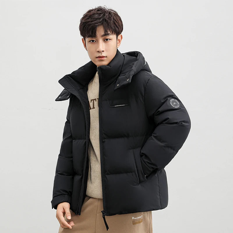 【王一博同款】短款羽绒棉服男冬