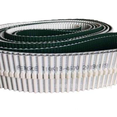 供应聚氨酯PU同步带表面加防滑草带T10K13-4670 T10K6