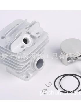 MS340汽缸总成油锯汽缸气缸箱体缸套活塞环总成