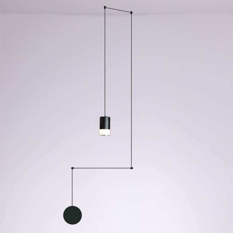 现代简约吊灯 创意枝形多头蜘蛛灯led灯线吊灯办公室餐厅装饰灯具