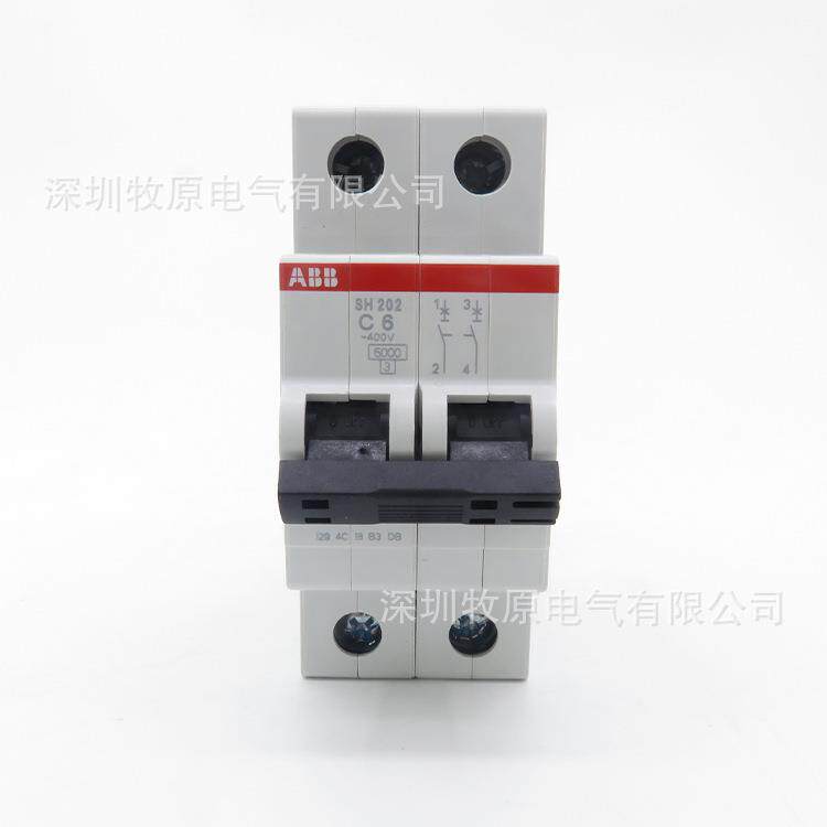 ABB微型断路器SH2002P6KA空气开关SH202-D22CDS212001R0021