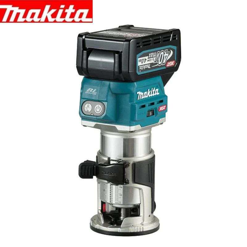 Makita牧田RT001GZ04/GM202无刷充电式木工修边机40Vmax锂电