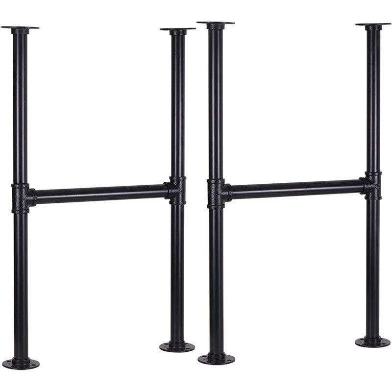 美式复古工业风桌腿茶几书桌餐桌办公桌腿铁艺家具桌腿五金桌腿
