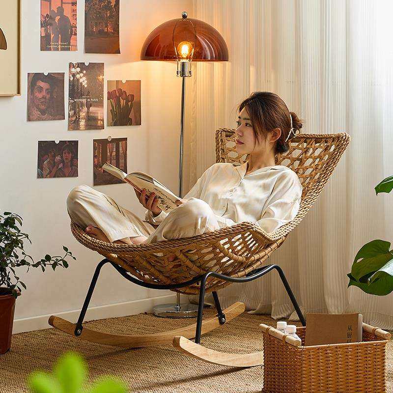 7T摇椅户外家用休闲摇摇椅客厅单人藤椅阳台懒人沙发椅大人躺,模玩/动漫/周边/娃圈三坑/桌游,模型制作工具/辅料耗材,淘宝优惠券,粉丝福利购,淘宝优惠卷