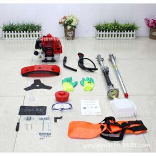 出口多功能汽油割草机二合一打草割灌机小型家用多功能除草机