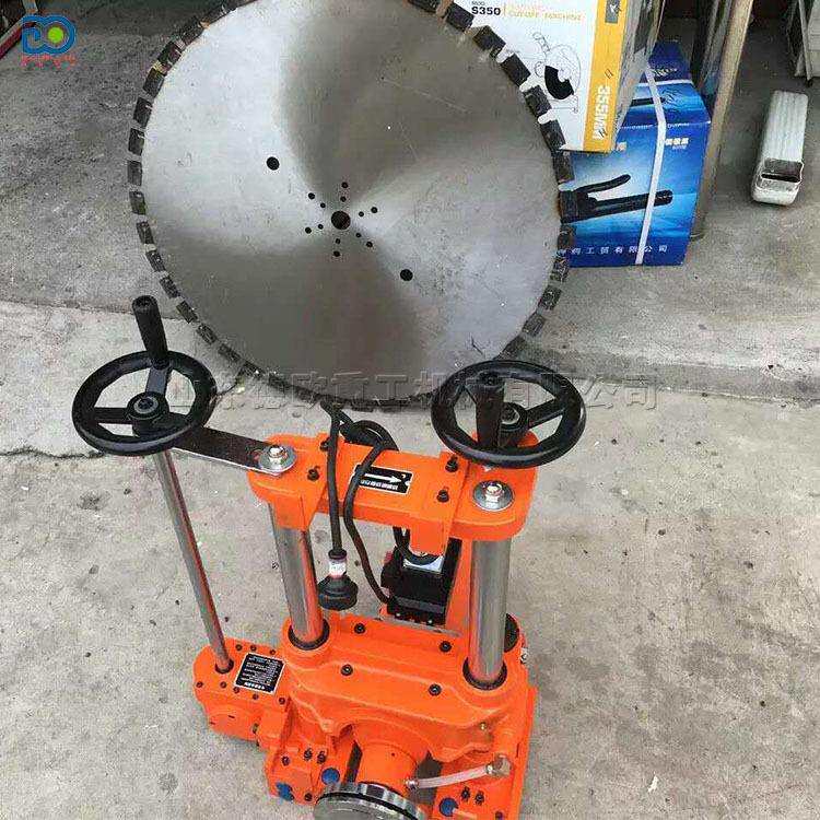 德欧供应建筑物承重梁钢筋混凝土切割机轨道式带防护楼梯开孔机
