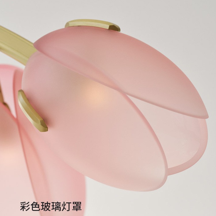 老树枝Lilia轻奢艺术花苞吊灯现代法式奶油风客厅餐厅卧室氛围灯