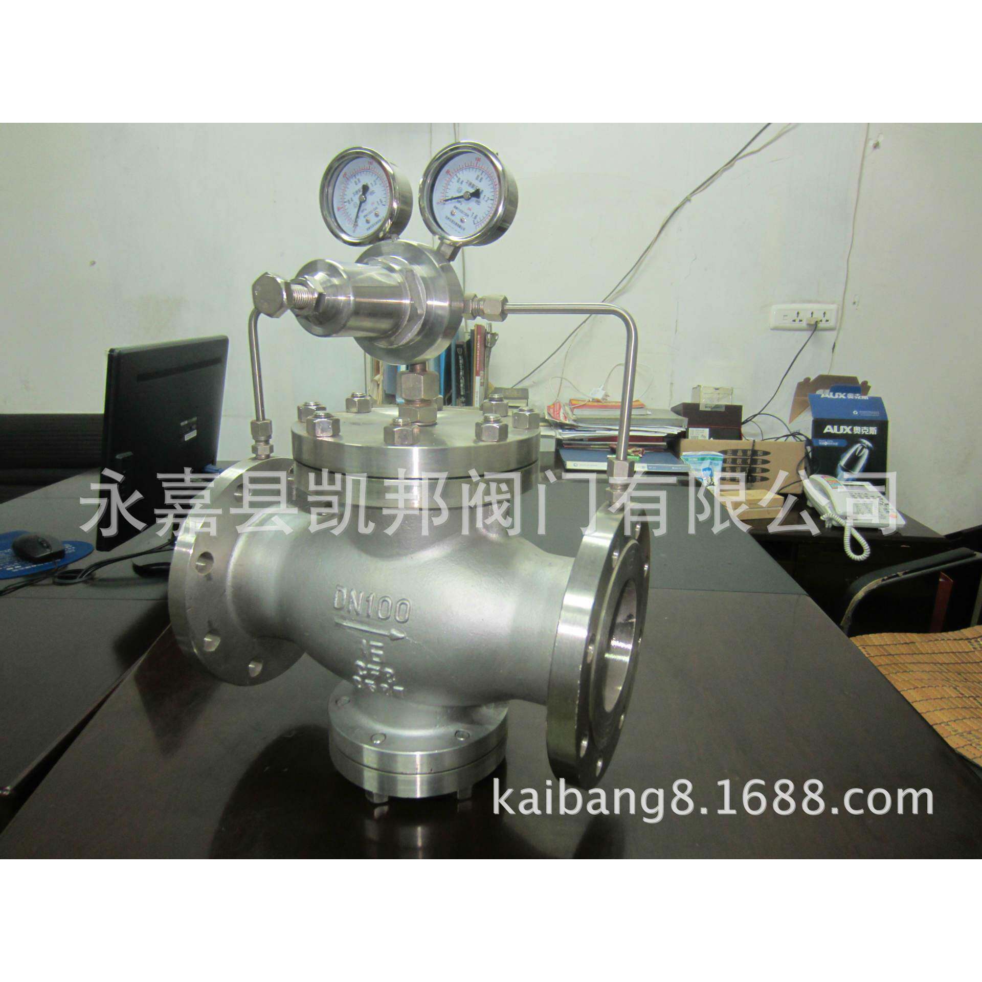 厂家供应荐高精度氧气减压阀YK4X-16P不锈钢气体减压阀现货