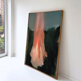 油画 装 客厅 ART 挂画 火焰 NO.24 艺术微喷 CRISIS 饰画