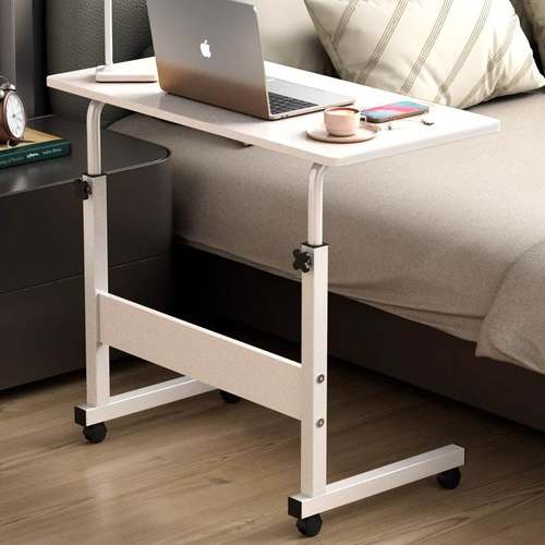 可移动床边桌家用卧室可升降电脑办公桌宿舍下铺简易床边学习桌