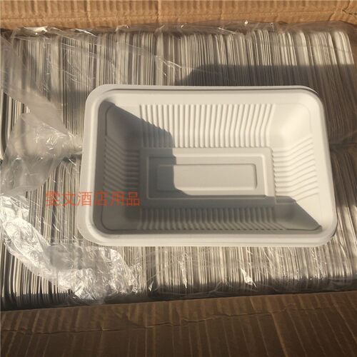 一次性餐具无盖单片托盘深 放熟食托盘 熟食店用托盒