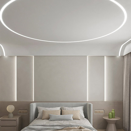 LED硅胶灯带嵌入式12V24伏低压软套管柔性线型灯条防水线性灯带槽