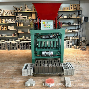 380v 220v 三相电 空心水泥砖机设备 大中小型全自动水泥制砖机