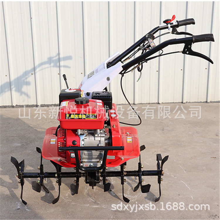 家用小型柴油汽油微耕机 农用两驱微型翻地除草机 便携式微耕机