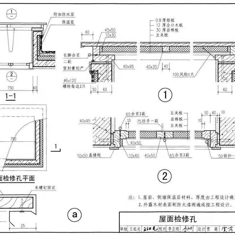 成品检修孔12J201屋面上人孔国标工艺按需定制厂家直供防水百分百