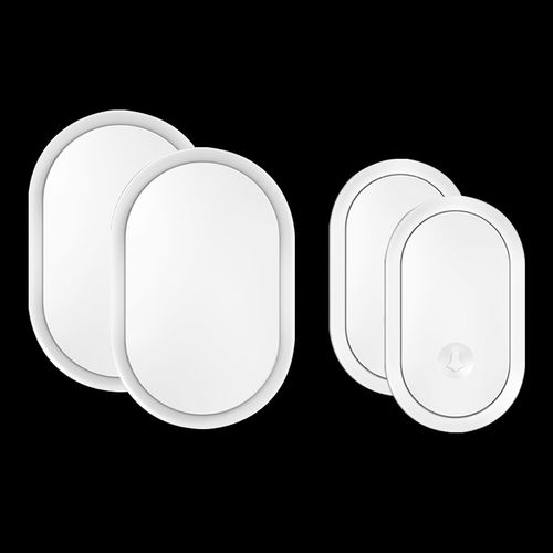 门铃无线家用用电池款直流电全用电池不插电的无线门铃二拖二防水