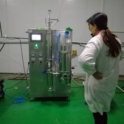 实验室闭式有机溶剂喷雾干燥机含氮气循环保护微型实验室干燥机