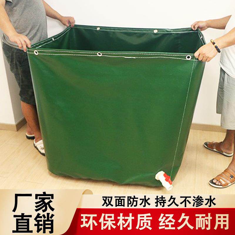 大型加厚防水防雨布户外养鱼水池蓄水养殖锦鲤储水专用帆布鱼池