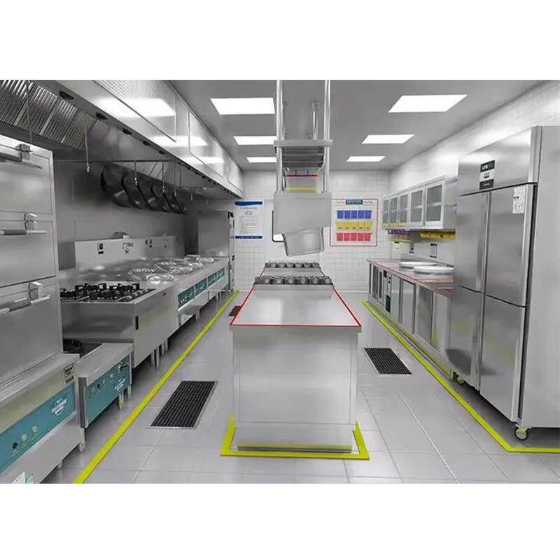 上海不锈钢厨房设备工程江苏餐饮厨具炉灶不锈钢灶具浙江厨房项目